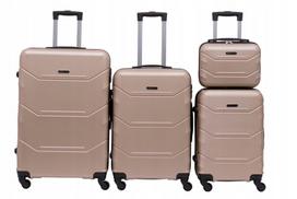 Lagaminų rinkinys 4in1 Bagia, smėlio spalvos
