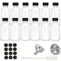 Tech Zone stikliniai buteliukai, 12 vnt., 60 ml