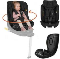 Automobilinė kėdutė i-Size 40-105 cm (0–4 m.) – RWF/FWF, SIP, bambuko audinys Lionelo Moxie Next Black Carbon