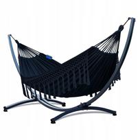 POTENZA sodo hamakas, plieninis stovas 220kg + hamakas SANTIA XL 220x160