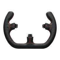 ASETEK Open D Black Leather Rim