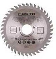 Festa medienos pjūklo diskas TCT, O 190 x 3,2 x 20 mm, 40 dantų