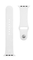 Tactical 499 silikoninė apyrankė skirta Apple Watch 1/2/3/4/5/6/7/8/9/SE 42/44/45mm baltos spalvos