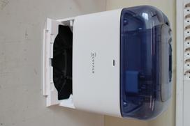 SALE OUT. Ecovacs DEEBOT mini Vacuum cleaner, Robot, Wet&Dry, ZeroTangle Technology, Agile Navigation, White/Blue + Auto-empty station | Ecovacs Robotic Vacuum Cleaner | DEEBOT mini BLUE | Wet&Dry | Li-ion | 3200 mAh | Dust capacity 1.8 L | 8000 Pa | White/Blue | USED, DIRTY, REMAINING WATER DROPS IN TANK