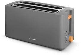 Skrudintuvas Schneider Elektro sprzęty i priedai Fjord Collection Long Slot Toaster Juodas