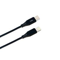 „iLike Apple“ įkrovimo laidas, C tipo į „Lightning“ jungtį, CTL01, juodas
