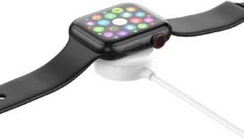 iWear CH3 Universal / Apple Watch USB 1m Smart Watch 3,5W belaidžio įkroviklio kilimėlis Baltas
