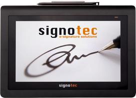 Signotec LCD Unterschriften Pad Delta - 10.1 - mit WinUSB und Ethernet mit 2,7 Meter Kabel - ERT-Sensor (ST-DERT-3-UE100)