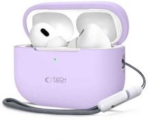 Apple AirPods Pro 1 / 2 Tech-Protect silikoninis dėklas ausinėms levandų spalvos