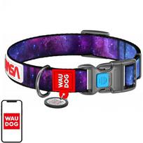 Waudog 'NASA21' nailoninis šuns antkaklis su QR kodu, M dydis, plotis 20 mm