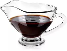 Vilde stiklinė sosjerka 200 ml su patogiu rankena