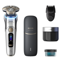 i9000 Prestige Ultra XP9404/46 Drėgno ir sauso skutimo skustuvas su „SkinIQ Pro“