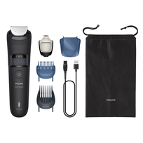 Beard Trimmer 5000 Series BT5775/15 Barzdos modeliavimas su plaukų rinkikliu