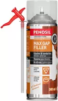 Šiaudelinės sandarinimo putos PENOSIL MAX GAP FILLER, šviesiai geltonos sp., 310 ml