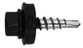 Stoginiai savisriegiai, ZN su tarpine, 4,8 x 28 mm, RAL 3011, 250 vnt.