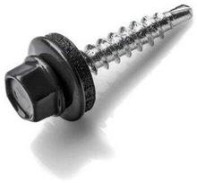 Stoginiai savisriegiai, ZN su tarpine, 4,8 x 28 mm, RAL 8019, 20 vnt.