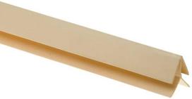 PVC dailylentės išorinis kampas 102 (310), 3 m ilgio