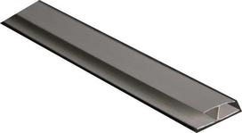 PVC profiliuotis P004-01-30, jungiamasis, pieno sp., 3 m, 1 vnt