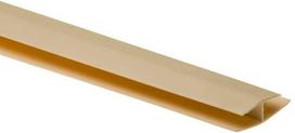 PVC dailylentės sujungimo profiliuotis H-102 (310), 3 m ilgio