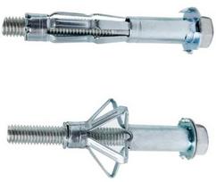 Įvaras gipso kartono plokštėms M5x65 Ø10mm (MOLLY) (6 vnt)