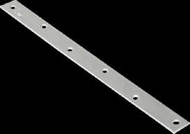 Montavimo plokštelė, 296x22x2,0mm, cinkuota