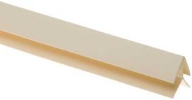 PVC dailylentės išorinis kampas 143 (302, 318), 3 m ilgio