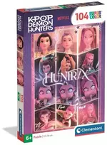 Dėlionė Clementoni CLE puzzle 104 K-Pop SuperKolor DemonHunters 21763