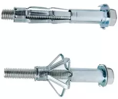 Įvaras gipso kartono plokštėms M4x46 Ø8mm (MOLLY) (8 vnt)