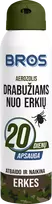 Aerozolis BROS drabužiams nuo erkių, 90ml