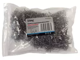 SILVER Sidabrinis Sidabrinis KABĖS PLASTIKO VIRINIMO APARATAMS 500 vnt. MIX