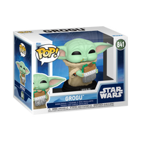 FUNKO POP! Vinilinė figūrėlė: Star Wars: Mandalorian & Grogu - Grogu with Sandwich