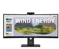 Monitorius LENOVO LCD T34WD-40+MC60 - 34",VA,21:9,3440x1440,120Hz,300cd/m2,3000:1,4ms,HDMI,DP,USBHub,USB-C(100W PD),RJ45,Nákl,Zdvih