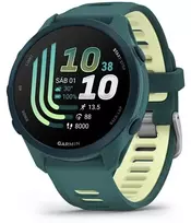 „Garmin Forerunner 170 Music“ išmanusis laikrodis, žalsvai mėlyna/citrininė spalva