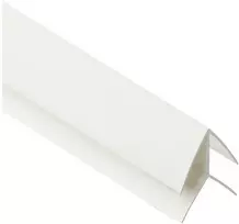 PVC dailylentės išorinis kampas 101 (309,317), baltos sp., 3 m ilgio