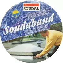 Bituminė aliuminio sandarinimo juosta SOUDAL SOUDABAND, 7,5 cm x 10 m