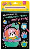 Aksjomat Spalvinimo knygelė su magiškomis folijomis „Saldūs šunys“ 42380