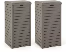 Lauko šiukšlių konteineris 118 L
