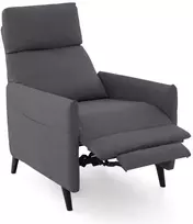 Fotelis tamsiai pilkas