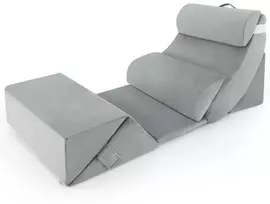 Fotelis Pagalvių rinkinys pilkas 7 vnt.