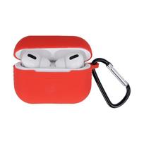 Pferd TakeMe Itin plonas minkšto silikono apsauginis dėklas, skirtas Apple AirPods Pro Raudona