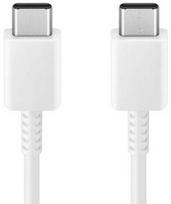 CP USB-C uz USB-C Lādēšanas Vads 1m 2A Ātrā Lādēšana Universāla Datu Sinhronizācija Balts
