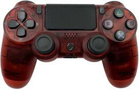 Dėklas GameBox P4 Universāls Bluetooth Kontrolieris PlayStation 4, PlayStation 3, PC, TV un TV Box Caurspīdīga Sarkans