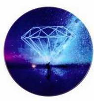 iLike Universal Pop Holder Nebula Mėlyna