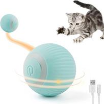 Dėklas iLike Vigo iBL Interaktīvā Pet Rotaļlieta rullējošā bumba 4.3cm ar automātisku kustību / Nakts LED USB-C uzlādējama Zaļš