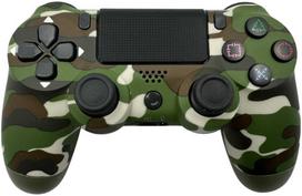 „GameBox P4“ universalus „Bluetooth“ valdiklis, skirtas „PlayStation 4“ ir „3“ / / kompiuteriui / televizoriui / televizoriaus priedėliui, kamufliažinis žalias