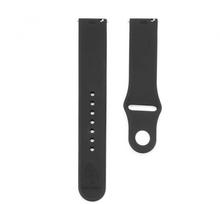 Araree Priedai do zegarków Siksniņa Connect 20mm Silicone Loop Watch Strap Juodas CONUNI2030B