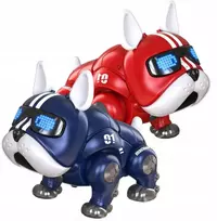 Robotas šuniukas su šviesomis ir garsais