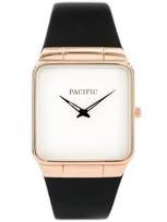 Damski laikrodis Pacific Rappo 2, juodas dirželis, klasikinė elegancija