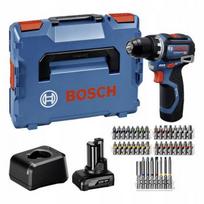Akumuliatorinis suktuvas Bosch 12v, 32 Nm, 2 akumuliatoriai, dėklas