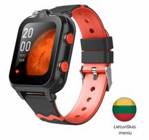 Išmanusis laikrodis Išmanusis vaikiškas laikrodis KT18 su LIETUVIŲ KALBA (4G SIM, Android 8.1, Dviguba kamera, GPS)